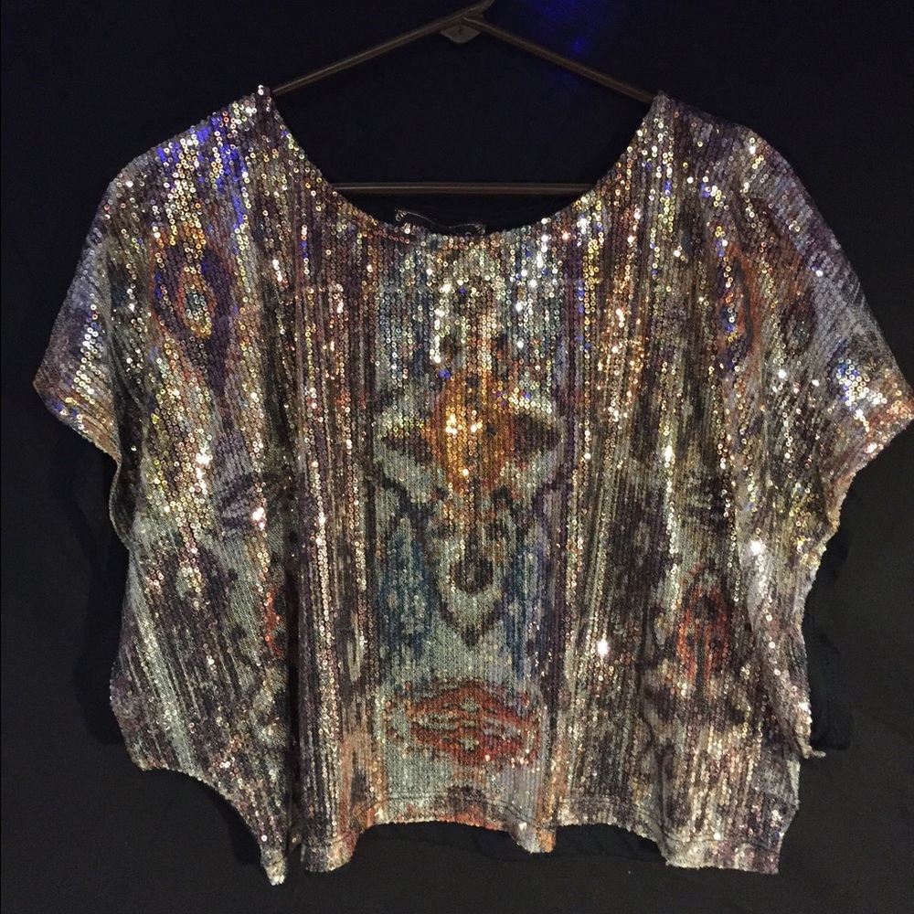 Sequin dress top!